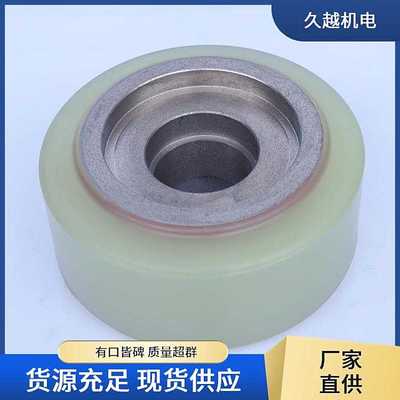 叉車配件輔助輪 聚氨酯PU輪 平衡輪胎 合力包膠輪 源頭工廠 含稅運(yùn)